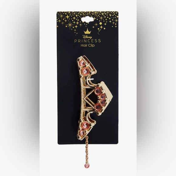 24HR DROP ⬇️ Disney Princess Aurora Crown Charm Hair clip - Picture 1 of 4